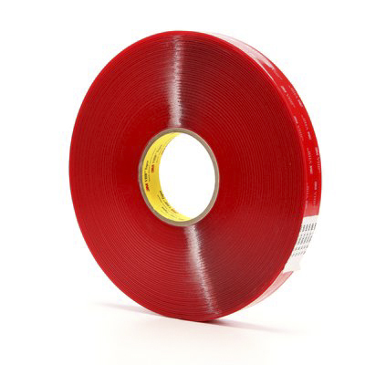 3M 4905F, VHB™ Clear Foam Tape, 12.0mm x 66.0m, 0.50mm Thick