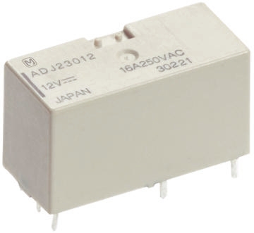 Panasonic PCB Mount Latching Power Relay, 24V dc Coil, 10A Switching Current, DPDT
