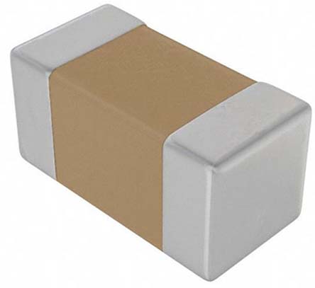 KEMET 47nF Multilayer Ceramic Capacitor MLCC, 50V dc V, ±5% , SMD