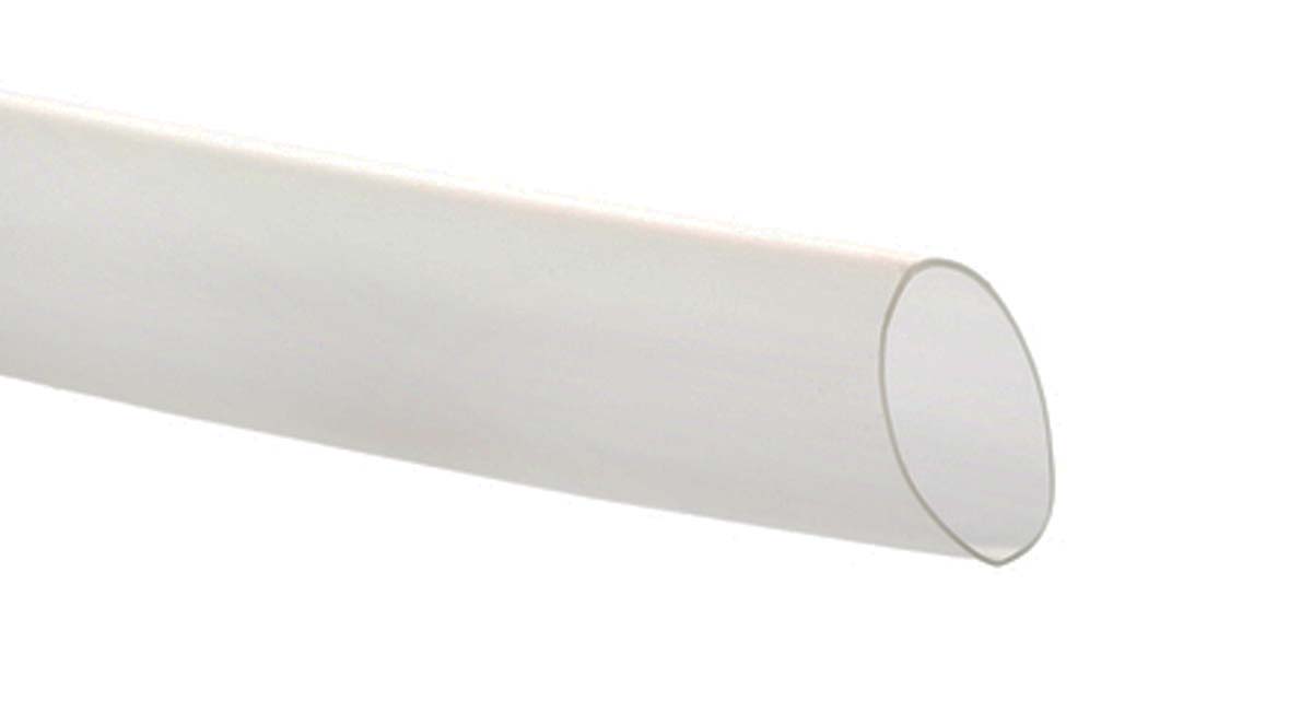 TE Connectivity Halogen Free Heat Shrink Tubing, Clear 38mm Sleeve Dia. x 60m Length 2:1 Ratio, CGPT Series