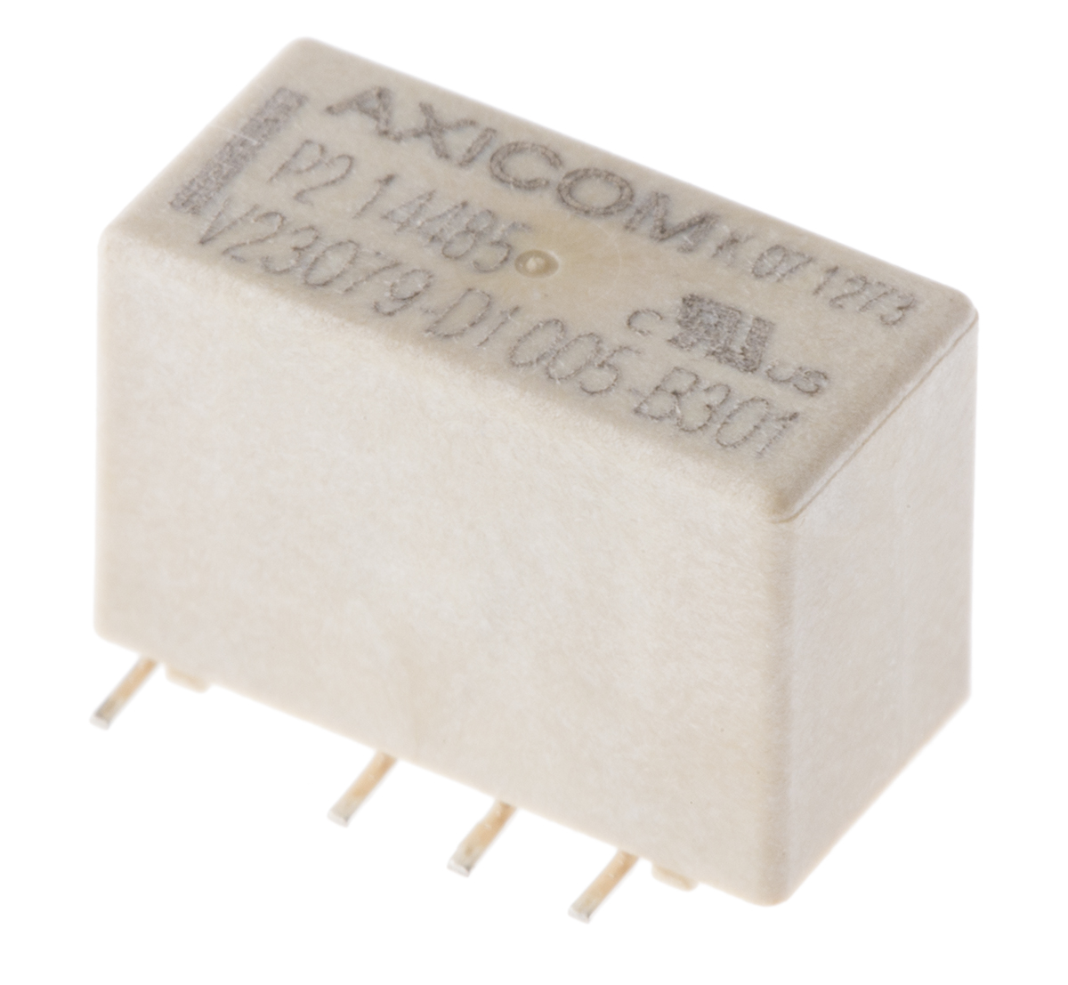 TE Connectivity Surface Mount Signal Relay, 5V dc Coil, 2A Switching Current, DPDT