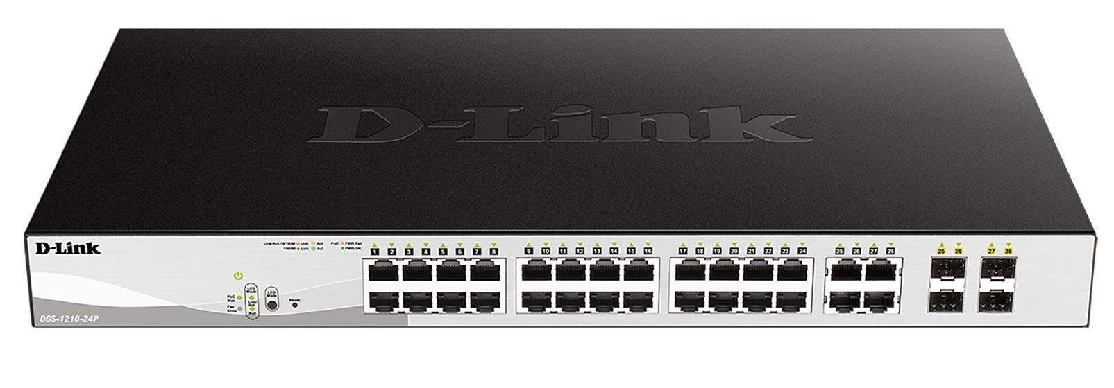 D-Link 28-Port Gigabit Smart Managed PoE Switch, Smart 28 Port Smart Switch With PoE EU