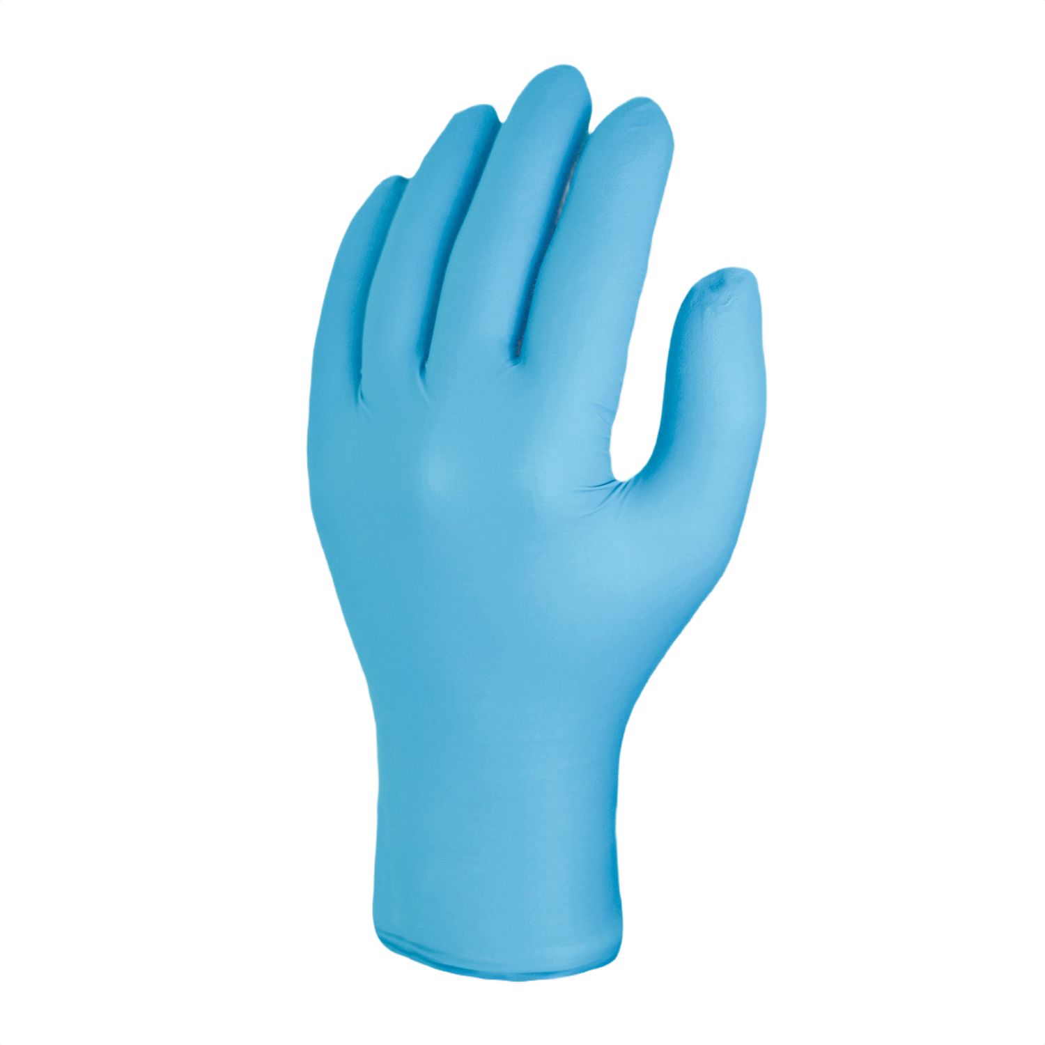 Skytec SKYUTAH Blue Nitrile Nitrile Chemical Resistant Gloves, Size 11/2XL, Uncoated Coating