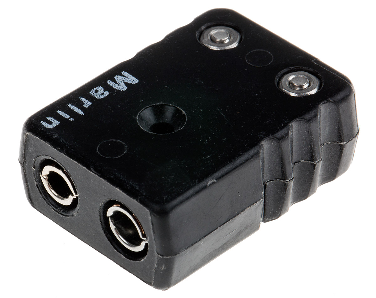 RS PRO Standard Thermocouple Connector for Use with Type J Thermocouple, RoHS Compliant Standard