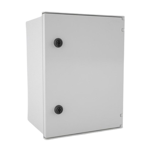 HellermannTyton BRES Series Polyester Enclosure, IP66, 400 mm x 300 mm x 200mm