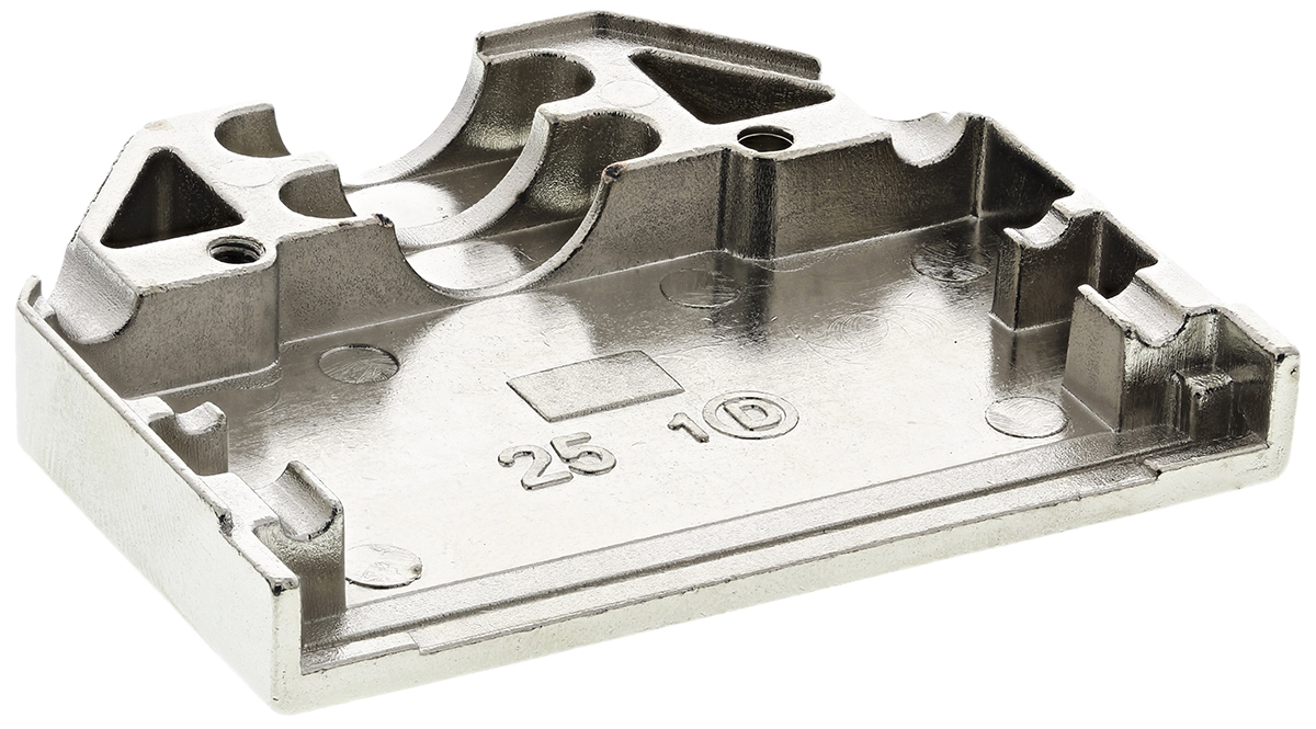 MH Connectors MHDTZI Series Zinc D Sub Backshell, 25 Way, Strain Relief