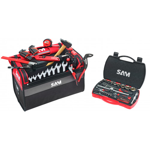 SAM 100 Piece Maintenance Tool Kit with Bag, Yes