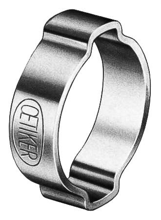 Oetiker Zinc Plated Steel O Clip, 7mm Band Width, 8 → 11mm ID