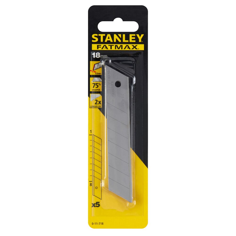 Stanley Knife Blade, 5 per Package