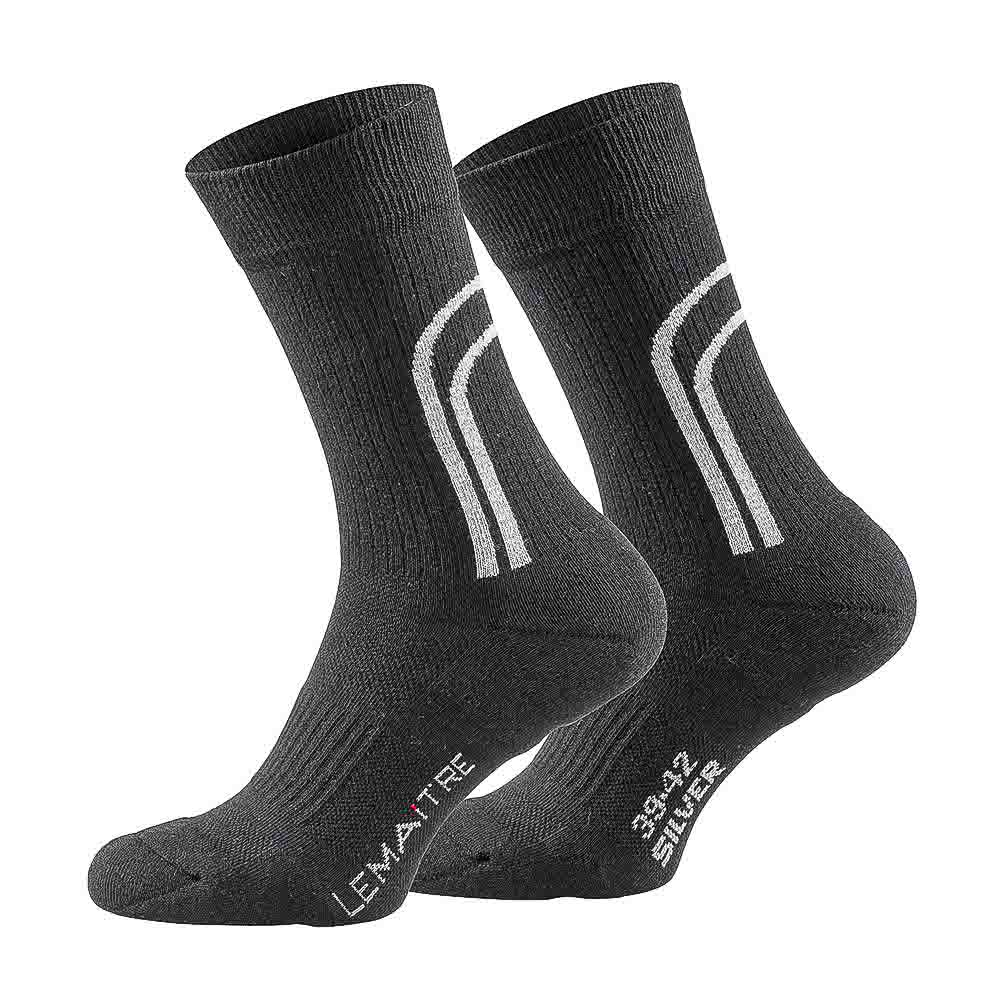 LEMAITRE SECURITE Grey Socks, size 40 → 42