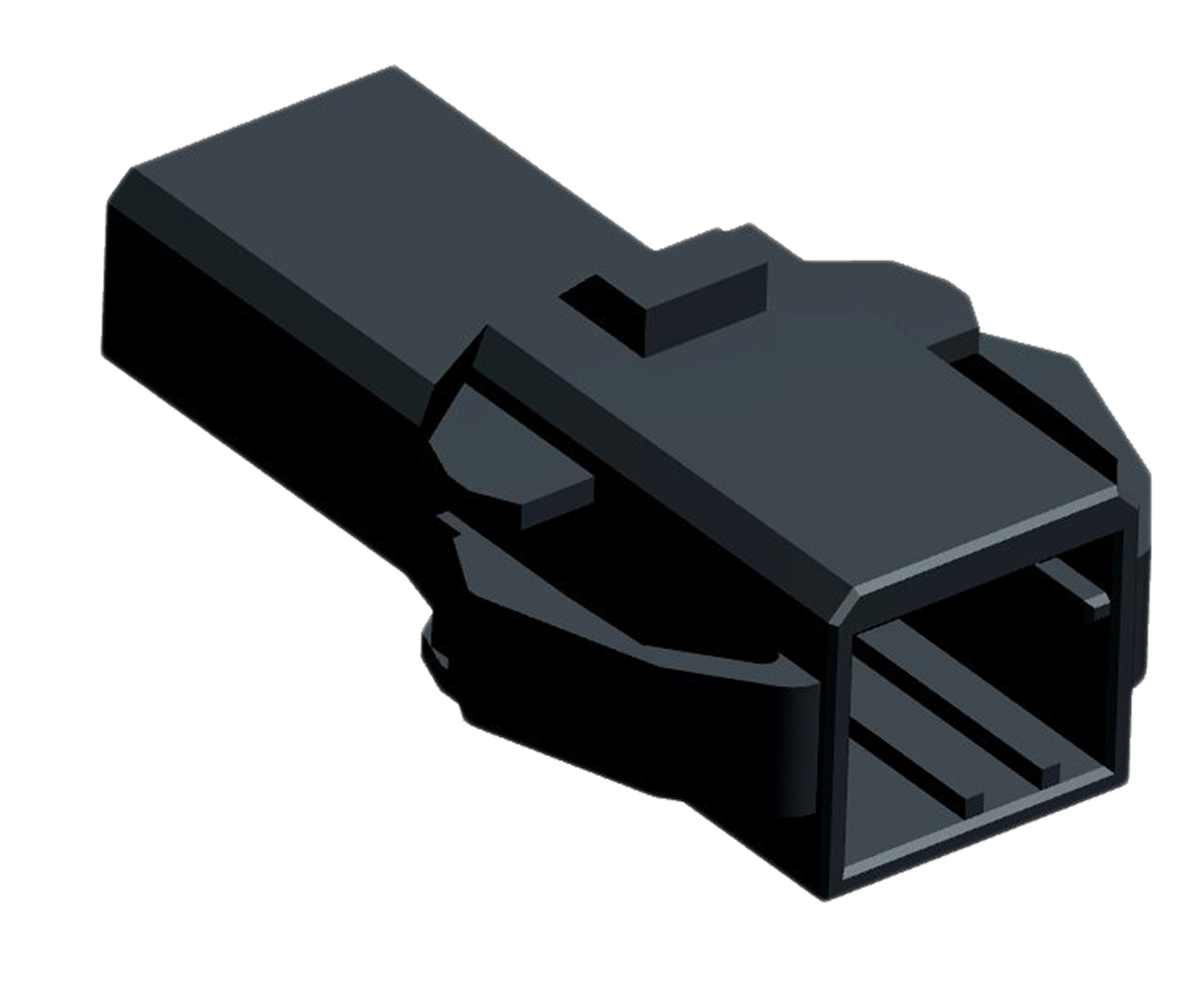 TE Connectivity, Dynamic 2000 Male Connector Housing, 2.5mm Pitch, 3 Way, 1 Row