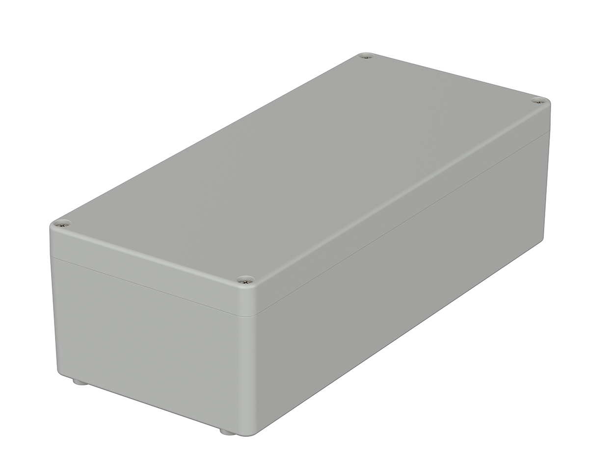 Bopla Euromas Series Light Grey ABS Enclosure, IP65, Light Grey Lid, 340 x 150 x 100mm