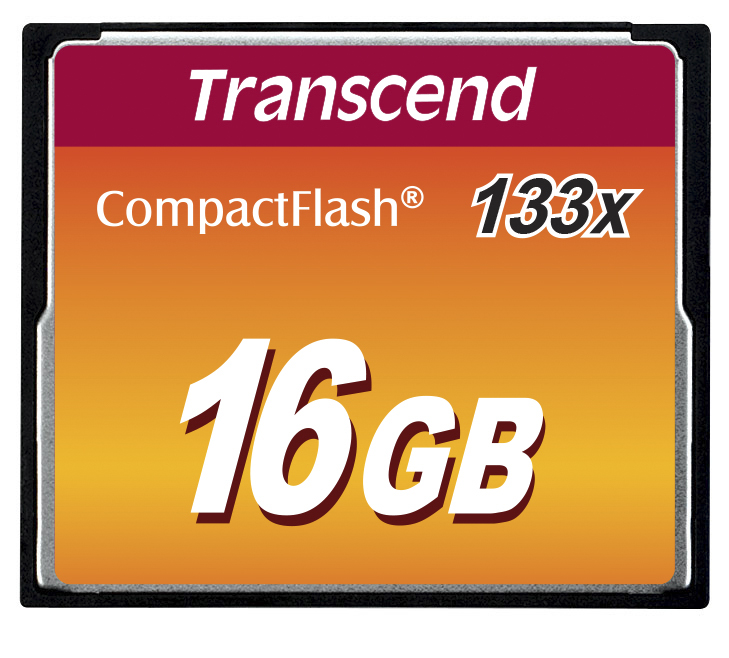 Transcend CompactFlash 16 GB MLC Compact Flash Card