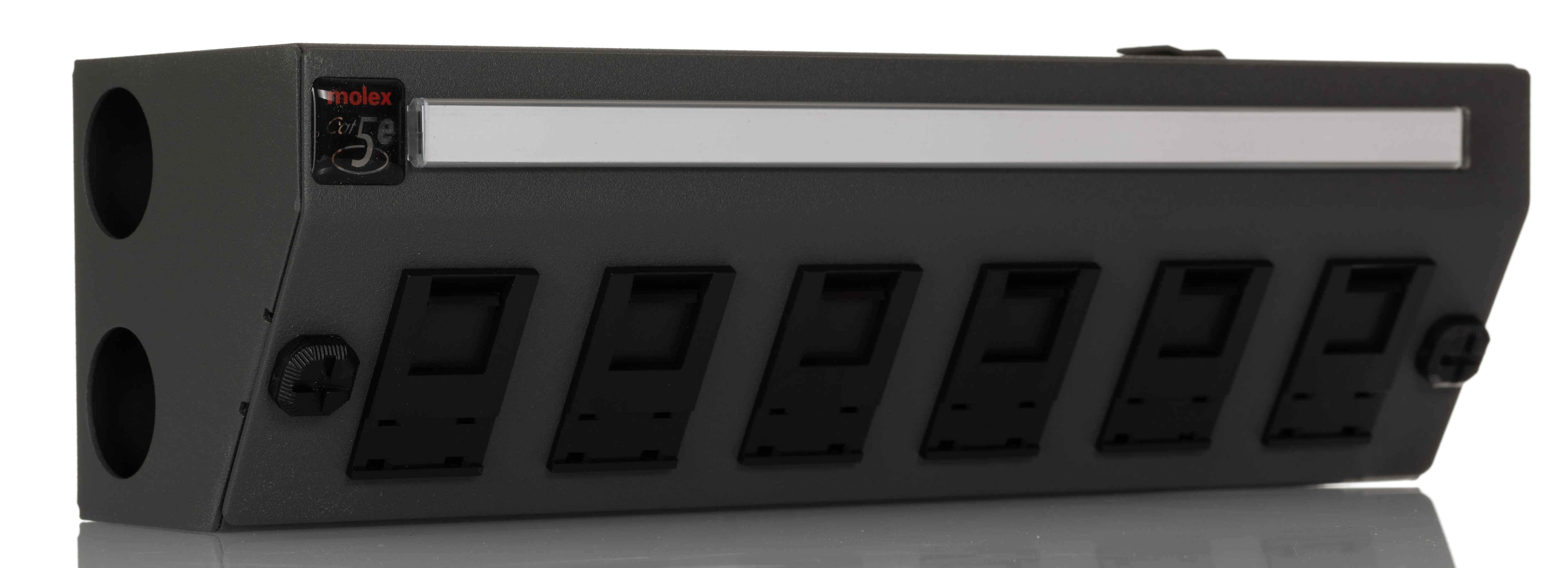 Molex Premise Networks Cat5e 6 Way RJ45 Consolidation Box,With FTP Shield Type