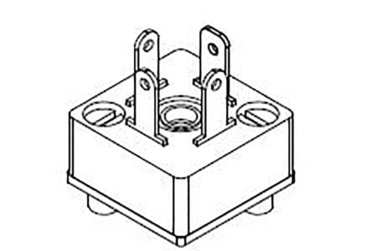 Molex 121012 3P DIN 43650 B DIN 43650 Solenoid Connector, 250 V ac, 300 V dc Voltage