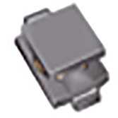 Bourns, SDR0703, 0703 No Surface Mount Inductor with a Ferrite DR Core, 10 μH Ferrite Core ±10 % 1 A Idc Q:23