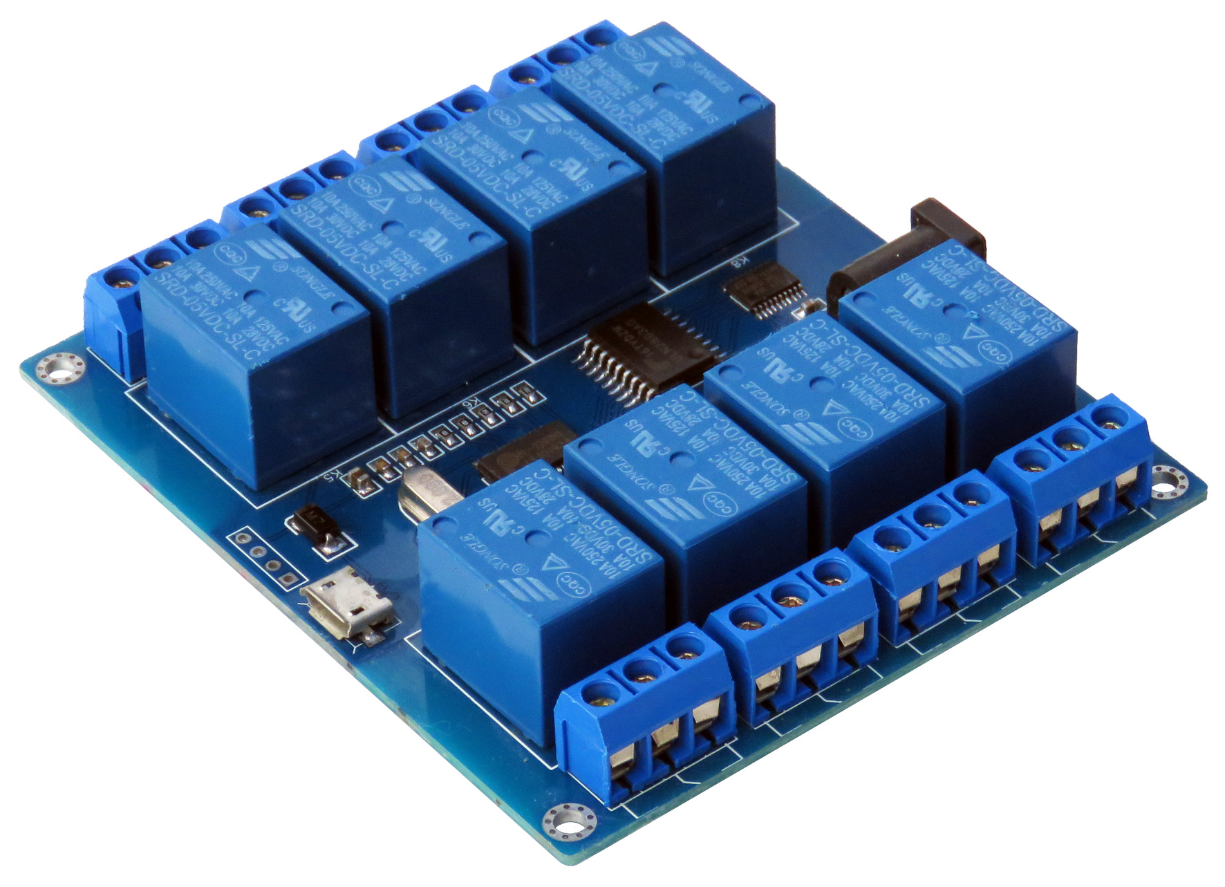 Seeit USB-RELAY08 Relay for Relay Control Card for PIC, TTL, AVR, Arduino, Raspberry Pi