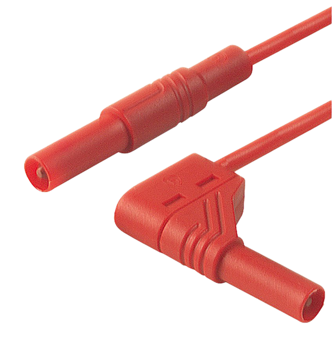 Hirschmann Test & Measurement, 16A, 1000V ac/dc, Red, 250mm Lead Length