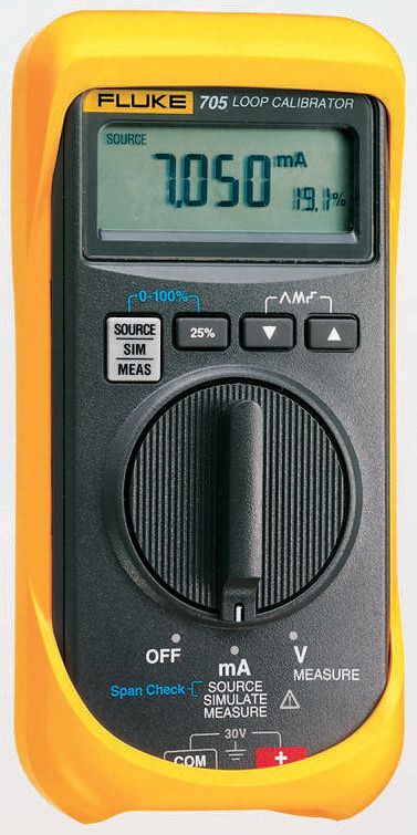 Fluke 705, 24mA Loop Calibrator - RS Calibration