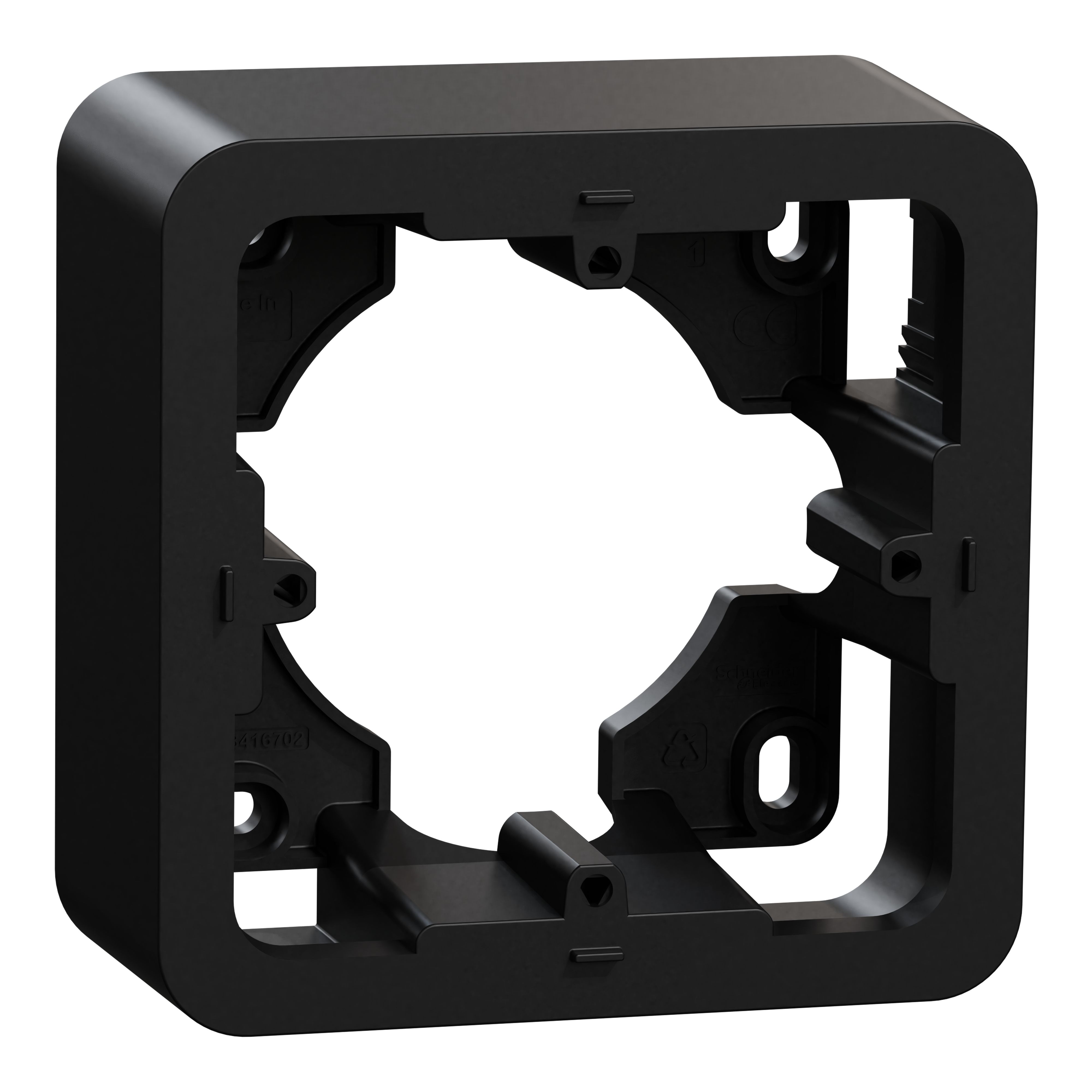 Schneider Electric Anthracite, 1 Gang, New Unica