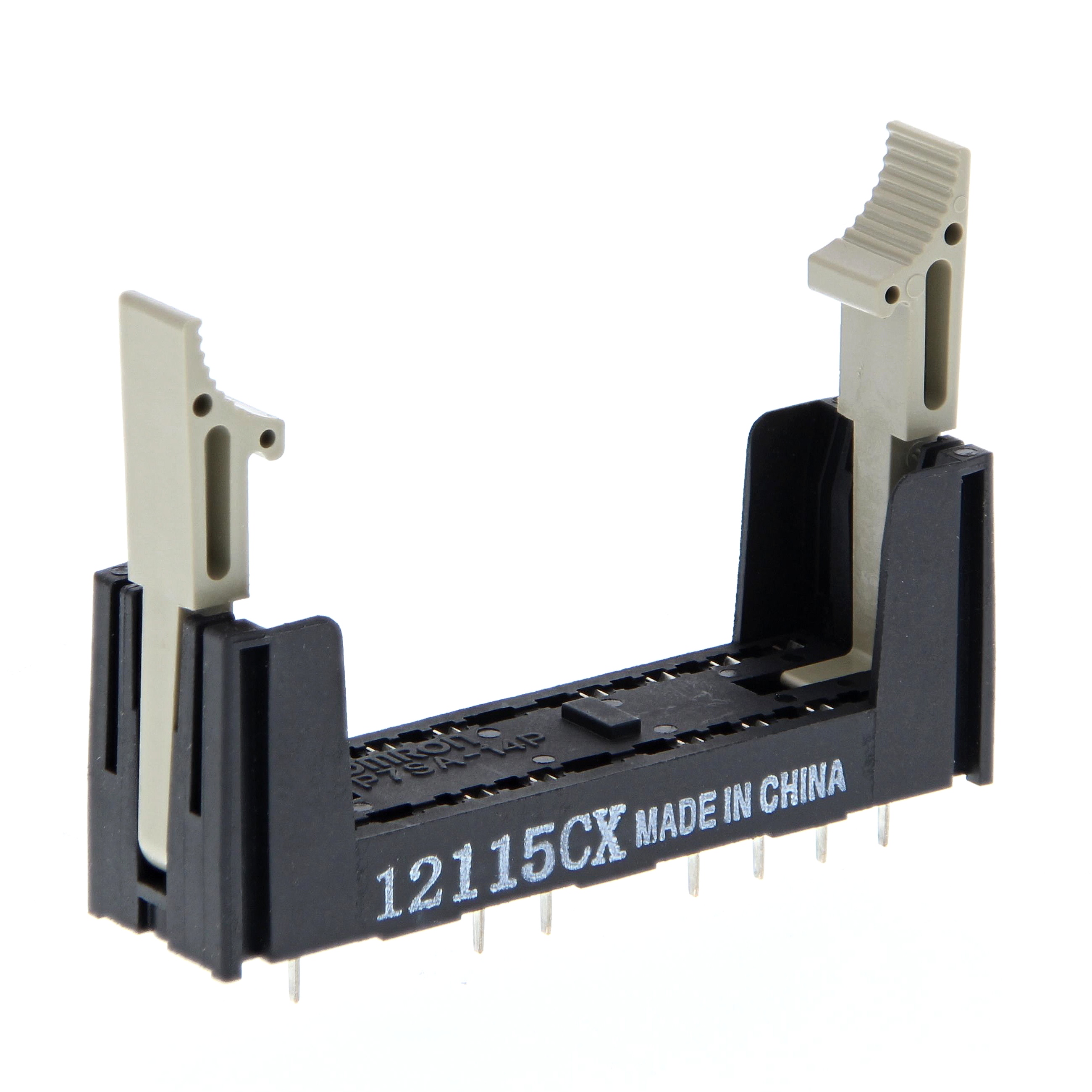 Omron G7SA 14 Pin DIN Rail Relay Socket, for use with G7SA Series