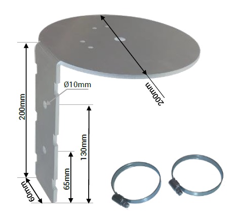 Etic Aerial Mounting & Installation Straight Mast KIT-ANT-3xx