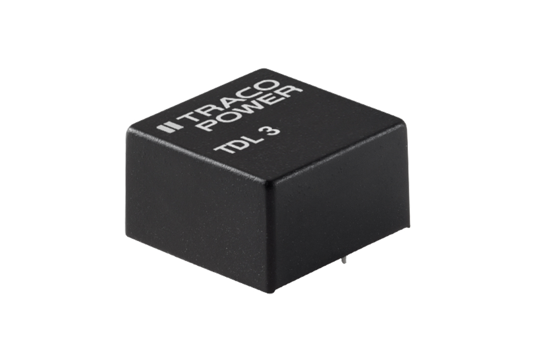 TRACOPOWER TDL 3 DC-DC Converter, ±15V dc/ ±100mA Output, 18 → 36 V dc Input, 3W, Through Hole, +80°C Max Temp