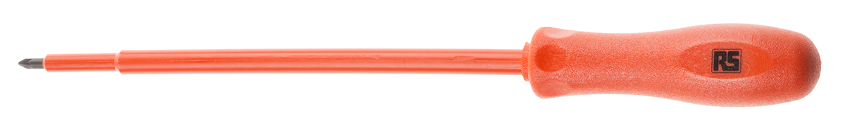 ITL Insulated Tools Ltd Pozidriv Insulated Screwdriver, PZ1 Tip, 200 mm Blade, VDE/1000V, 280 mm Overall