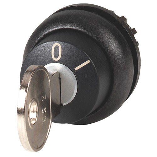 Eaton 2-position Key Switch, Latching, 22.5mm Cutout