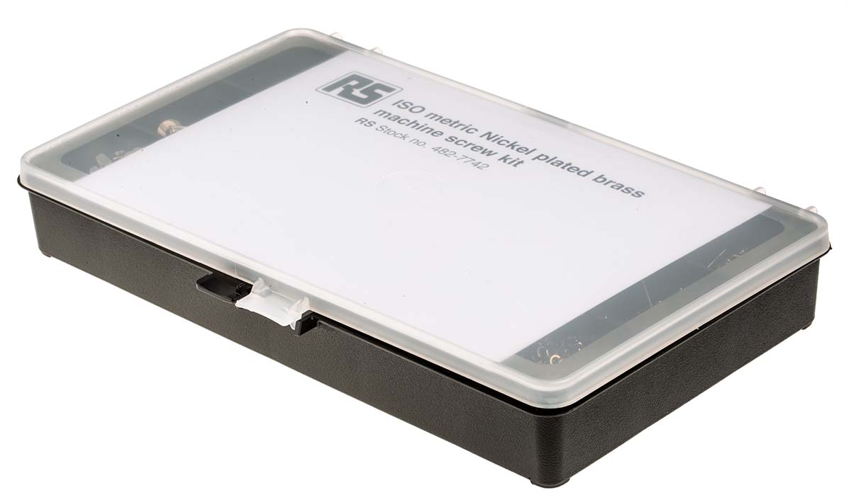 RS PRO Brass 3240 Piece Slot Drive Screw/Bolt Kit