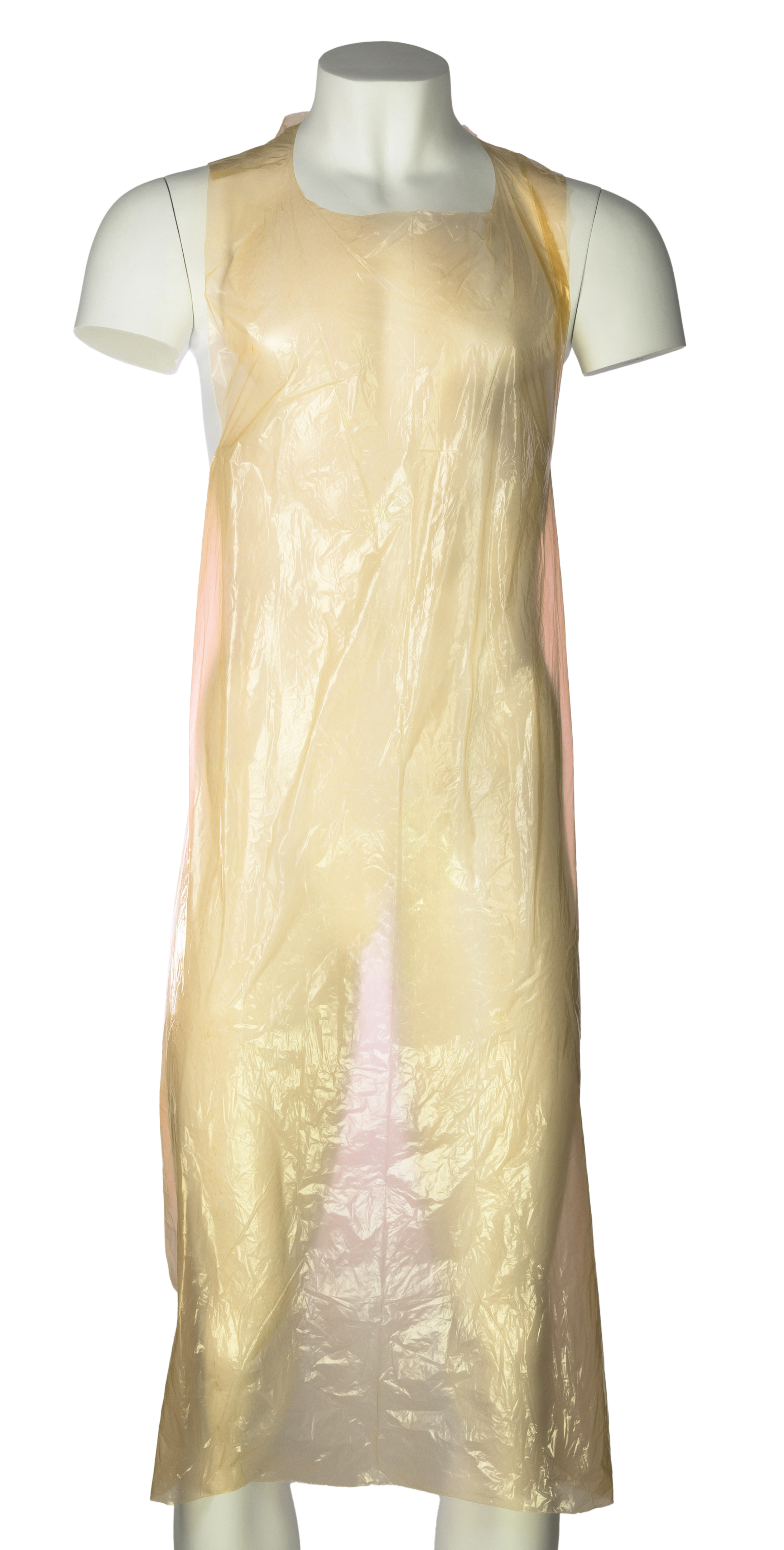 RS PRO Yellow HDPE Food Safe Disposable Apron, 100 Per Box