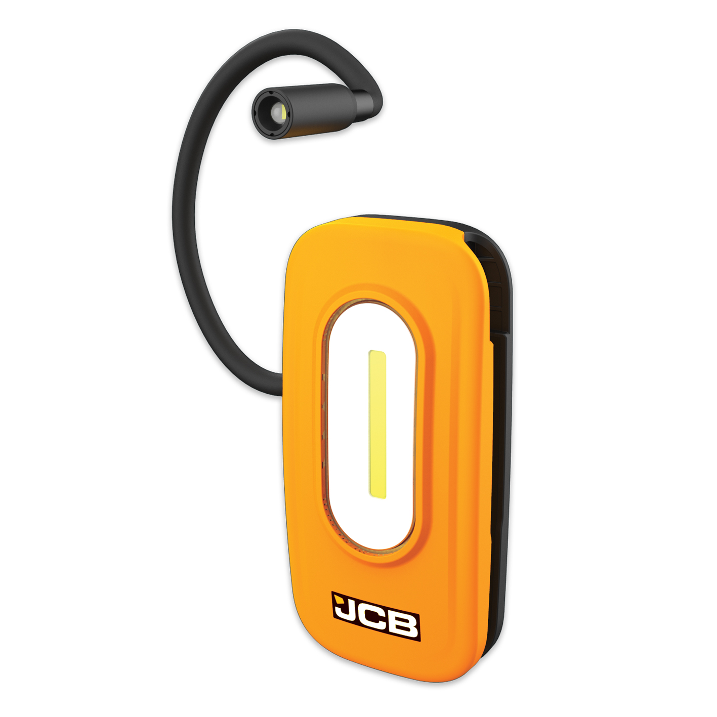 JCB Rechargeable LED Work Light, 300 lumens, USB-C Plug, IP65