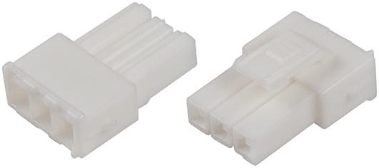TE Connectivity, Power Double Lock Female Connector Housing, 3.96mm Pitch, 2 Way, 1 Row
