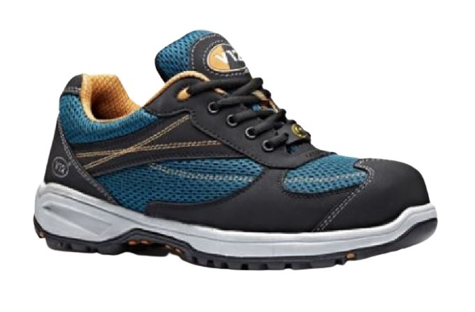 V12 Footwear Women's Blue Safety Trainers, UK 6, EU 39