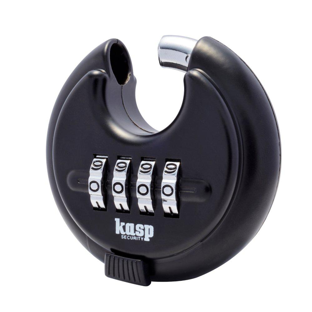Kasp Combination Weatherproof Steel Combination Padlock, 22mm Shackle, 70mm Body