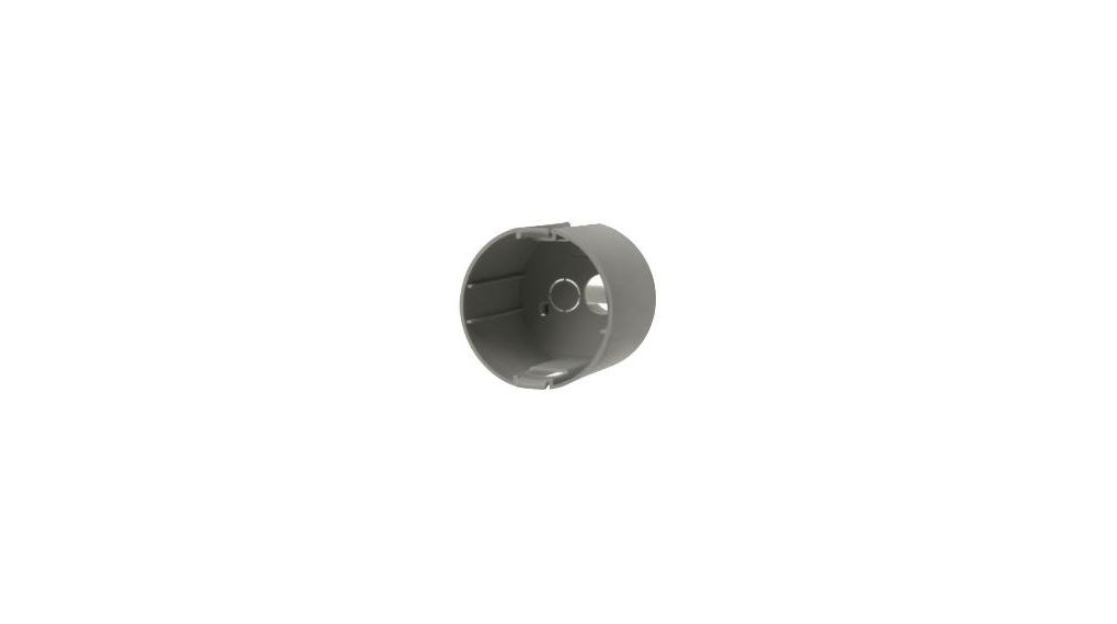 Berker INTEGRO Grey Back Box, Flush Mount Mount, 1 Gangs, 49 x 49mm