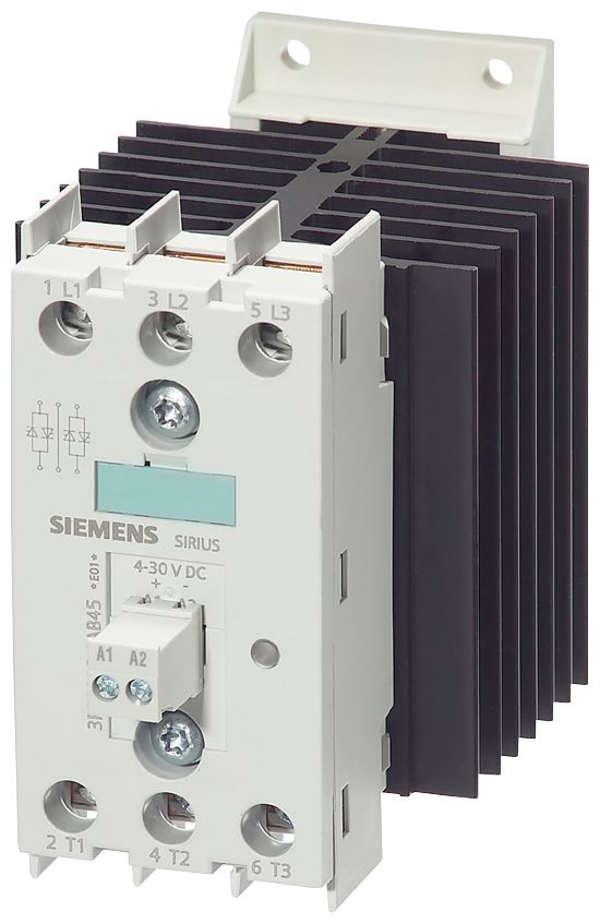 Siemens 3RF2 Series Solid State Relay, 20 A Load, DIN Rail Mount, 600 V Load