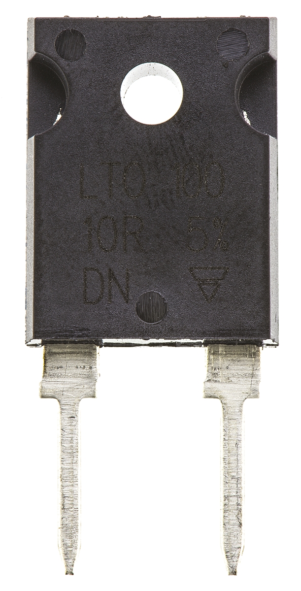 Vishay 10Ω Thick Film Resistor 100W ±5% LTO100F10R00JTE3