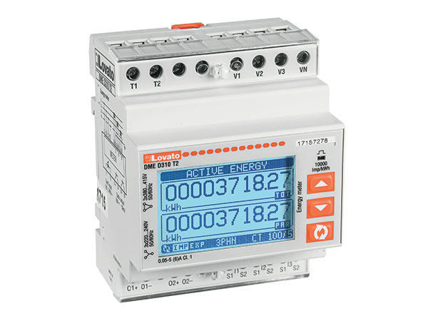 Lovato 3 Phase LCD Energy Meter