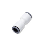 Legris LF6300 LIQUIfit Series Straight Tube-to-Tube Adaptor, Push In 6 mm to Push In 6 mm, Tube-to-Tube Connection Style