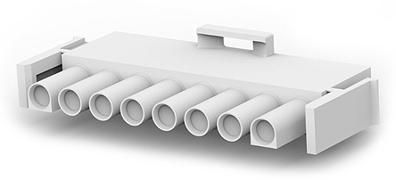 TE Connectivity, Universal MATE-N-LOK Male Connector Housing, 6.35mm Pitch, 8 Way, 1 Row