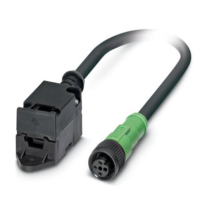 Phoenix Contact SAC Series Bus Cable, 0.75 mm², 18, 5m, Shielded Shield, Data Transfer Cable Cable