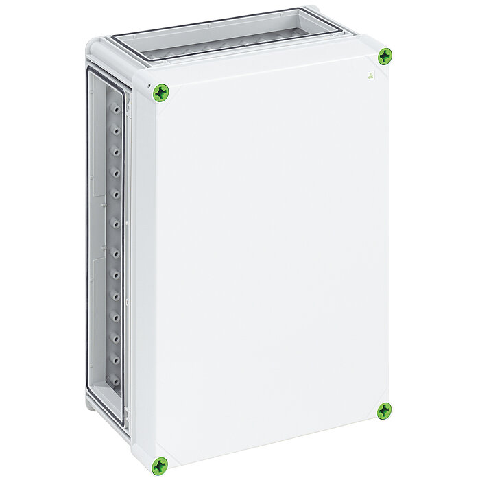 Spelsberg GTi Series Grey Polycarbonate Enclosure, IP65, IK08, Grey Lid, 320 x 440 x 179mm