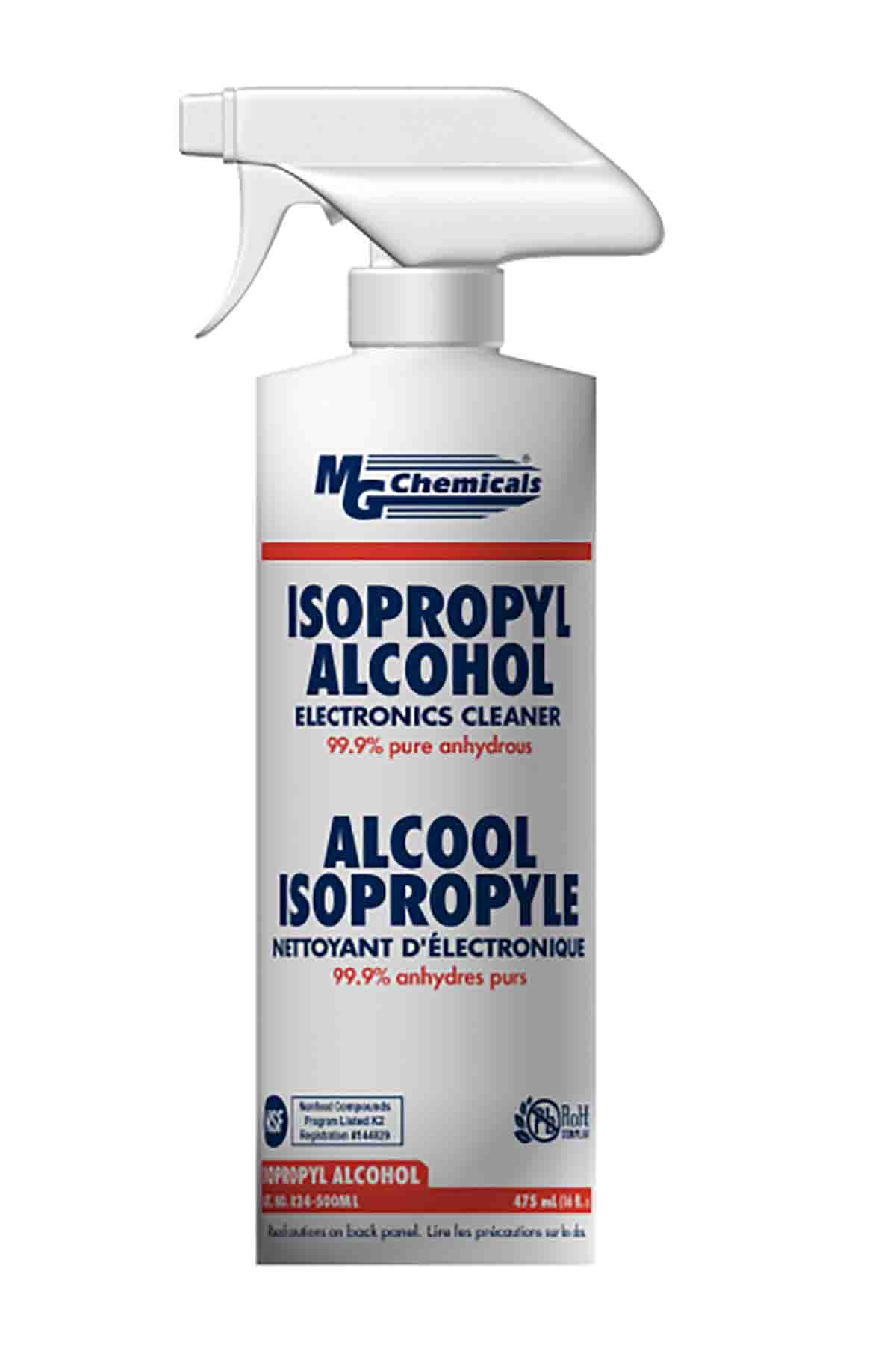 MG Chemicals Isopropyl Alcohol 475 ml Pump Spray
