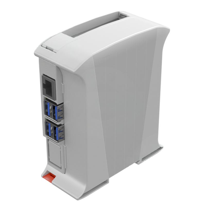 Hitaltech  Case for use with Raspberry Pi Series in Light Grey