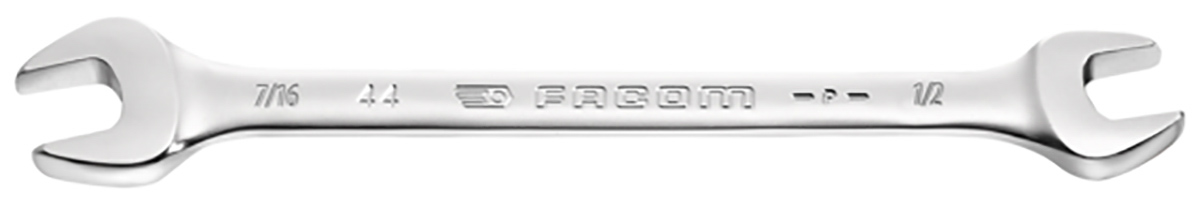 Facom 44 Series Double Ended Open Spanner, 5/8in, Imperial, Double Ended, 220 mm Overall