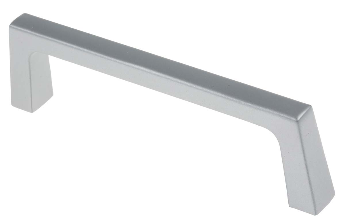 RS PRO Silver Aluminium Handle 32 mm Height, 10.5mm Width, 110.5mm Length