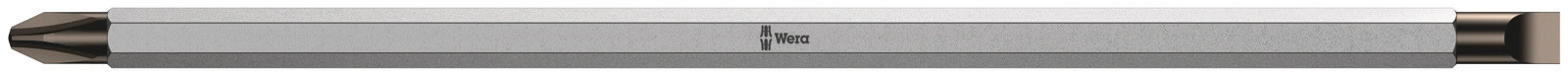 Wera Screwdriver Bit, PH1 Tip, 175 mm Overall