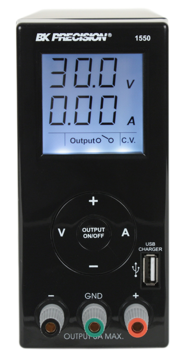 BK Precision 1550 Series Analogue Bench Power Supply, 1 → 36V, 0 → 3A, 1-Output, 108W - RS Calibrated