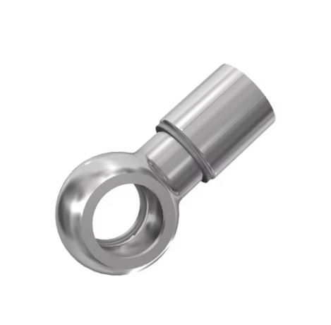Parker Hydraulic Banjo Compression Tube Fitting 5/16 in Hose to 14 mm Banjo, 14948-14-5